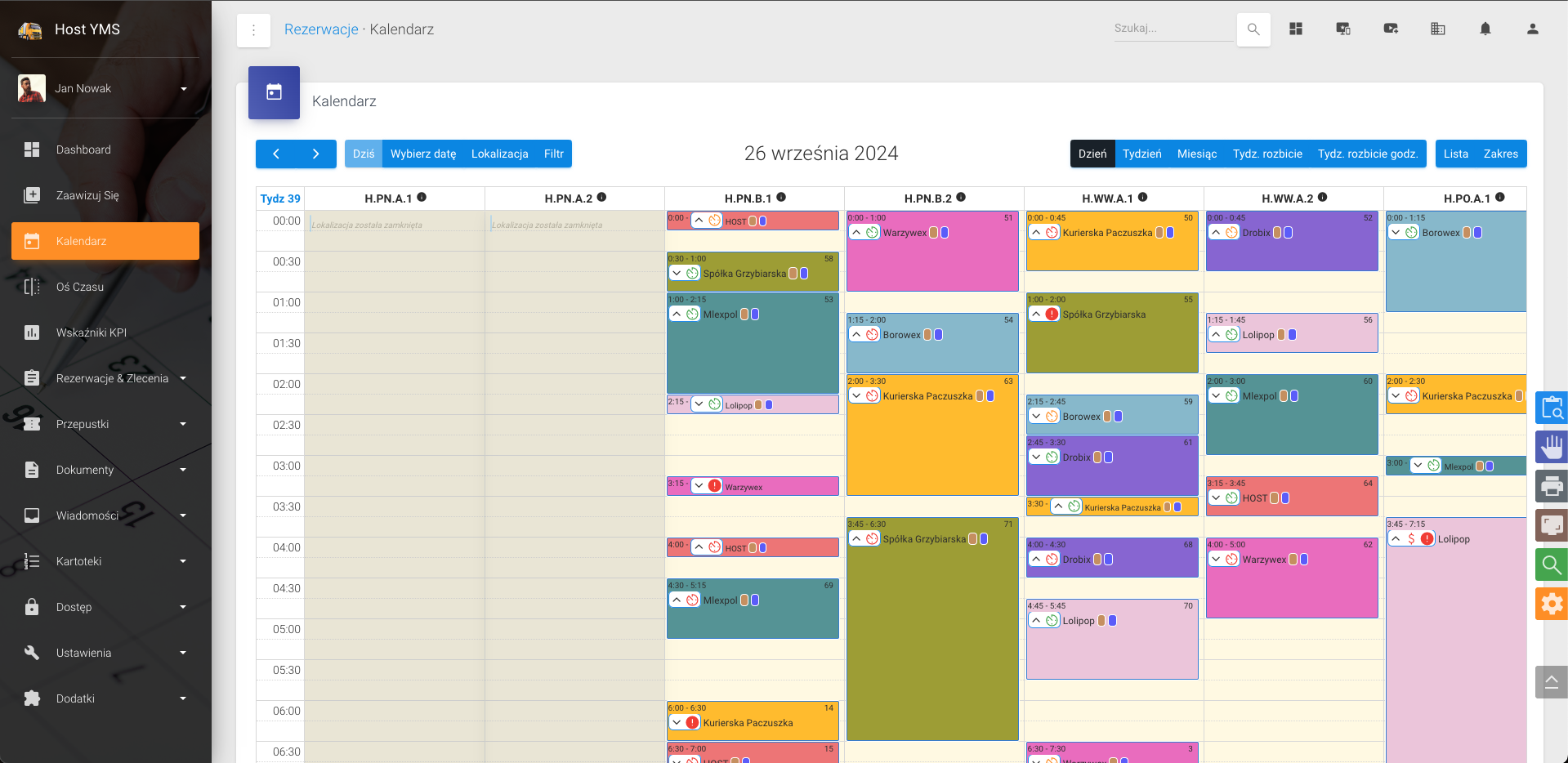 Kalendarz (widok dnia)